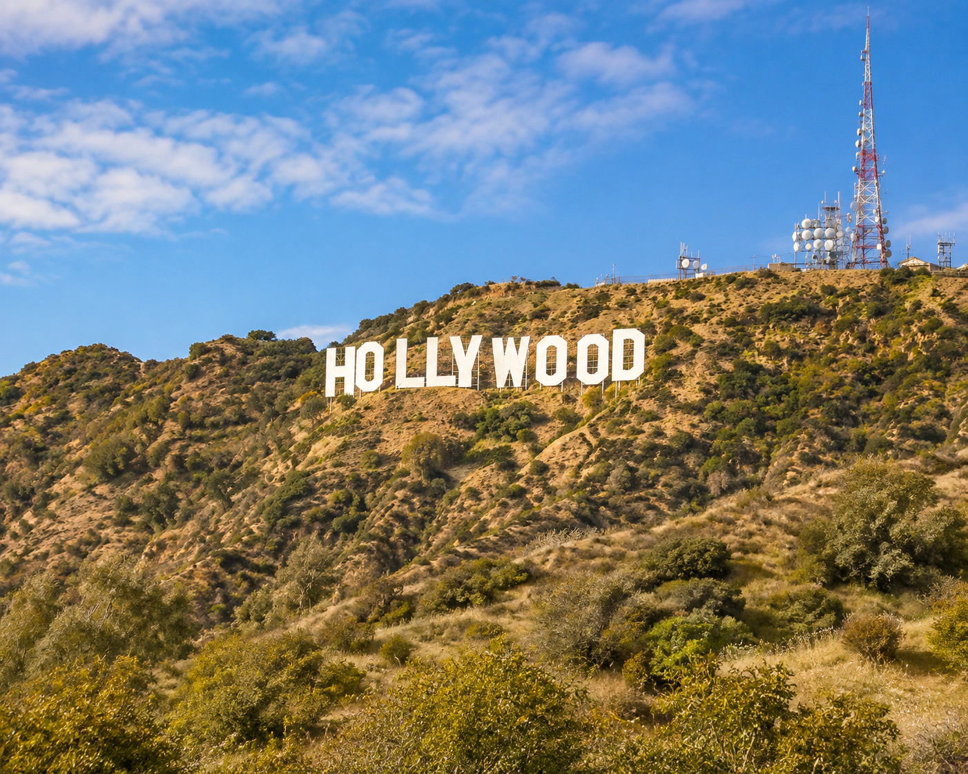 A representative city view in California.