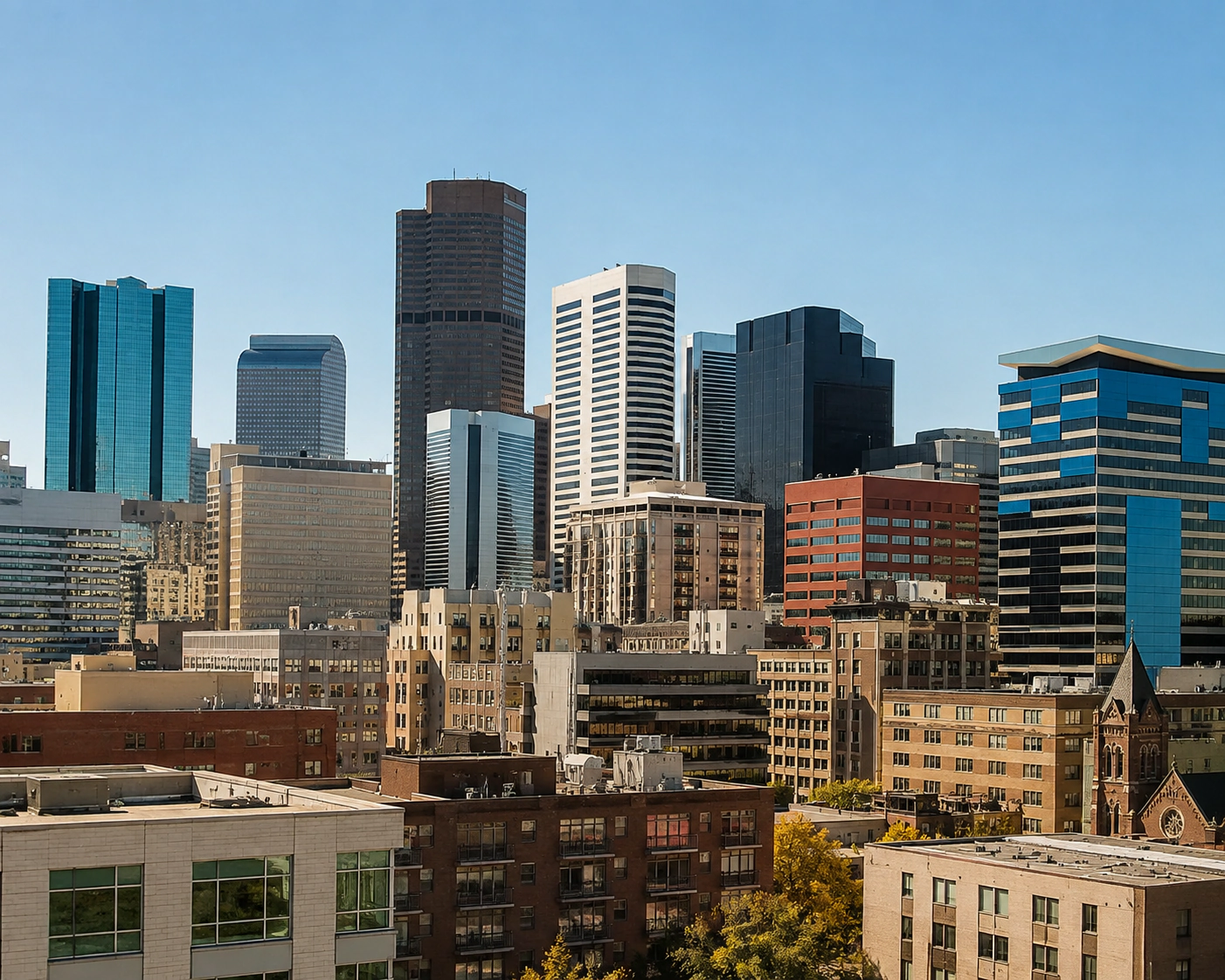 A representative city view in Colorado.
