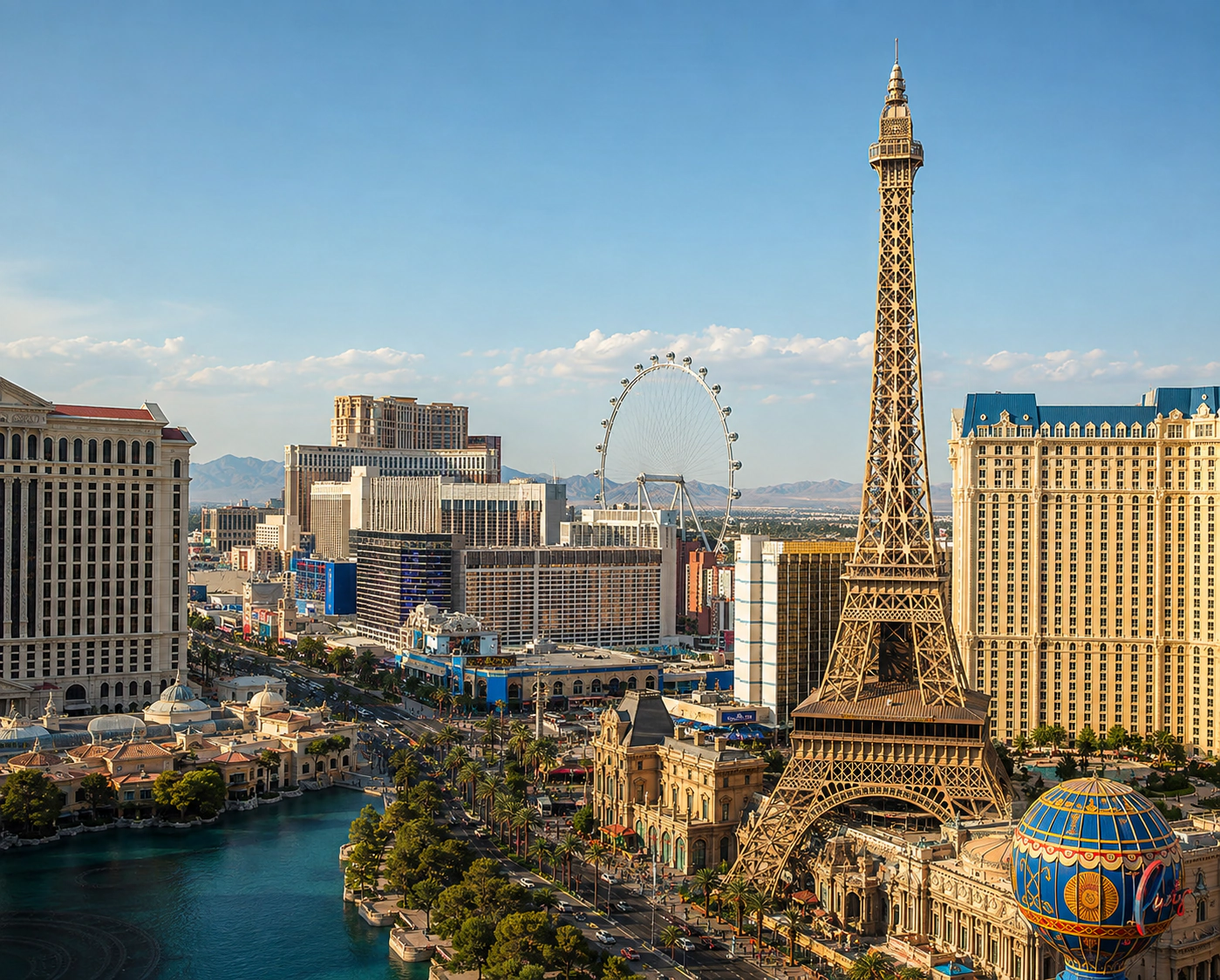 A representative city view in Nevada.