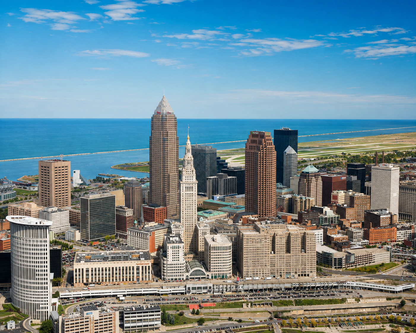 A representative city view in Ohio.