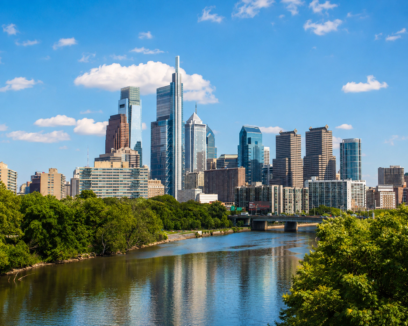 A representative city view in Pennsylvania.