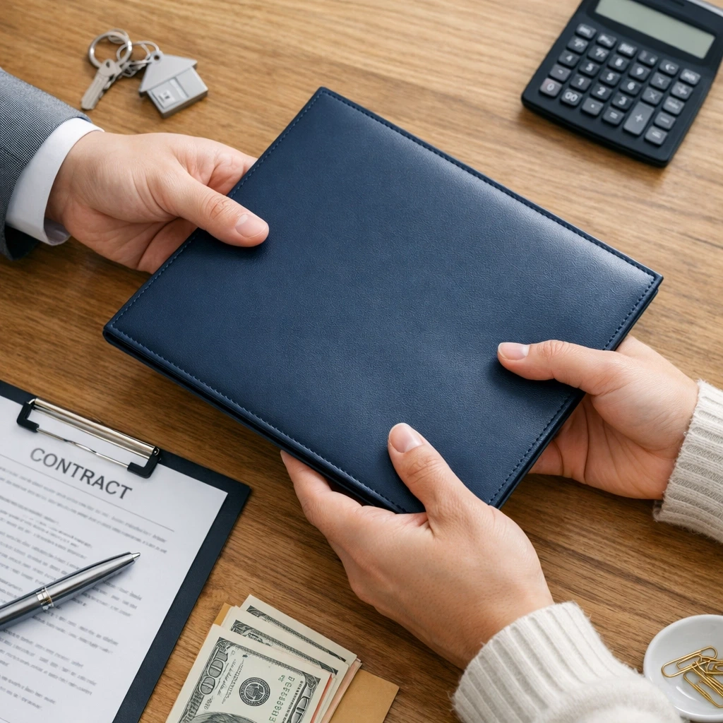 Golden Surrogacy team providing financial protection documents and insurance details to a Kansas Surrogate.