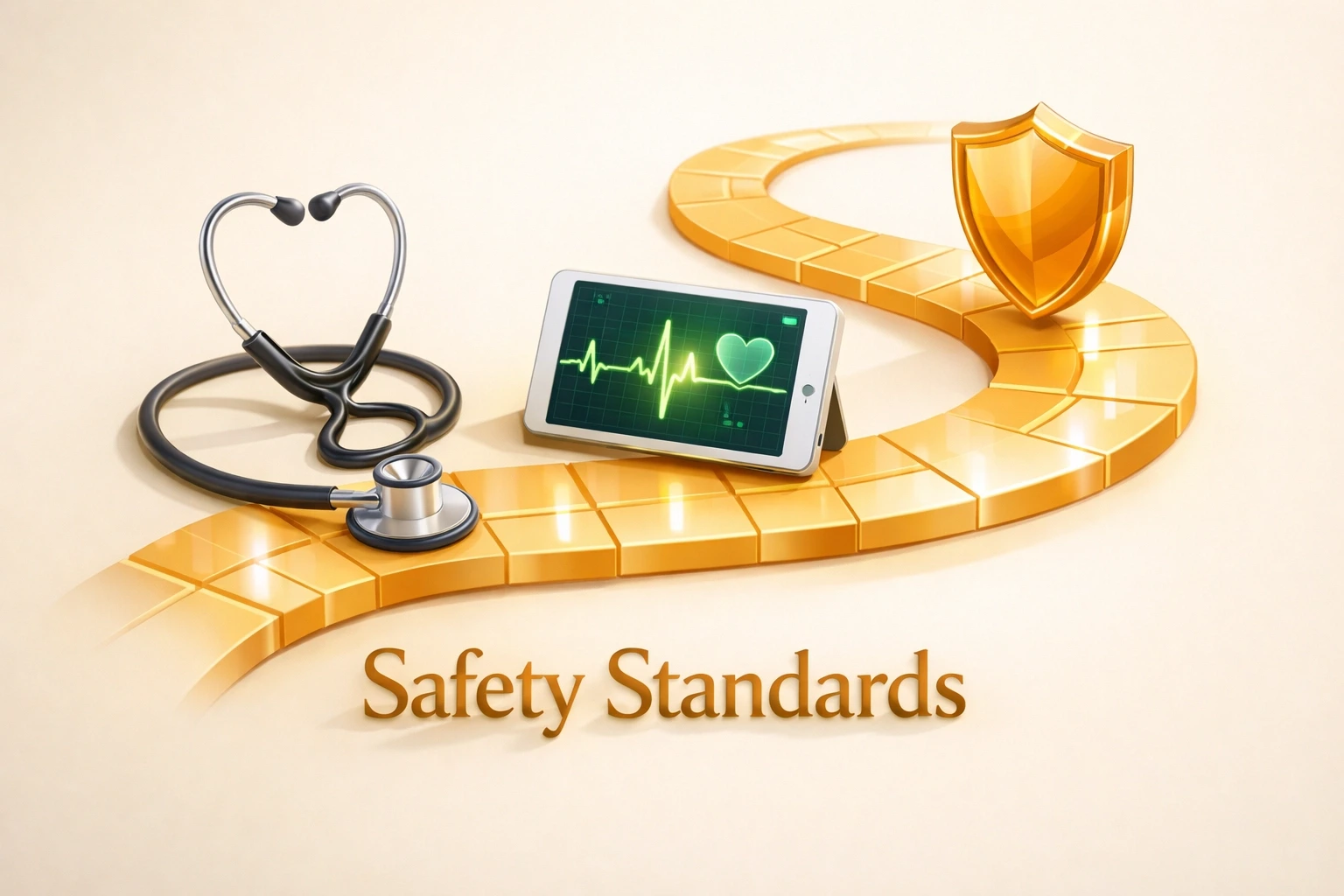 Graphic showing medical safety and health monitoring for Kansas Surrogates.