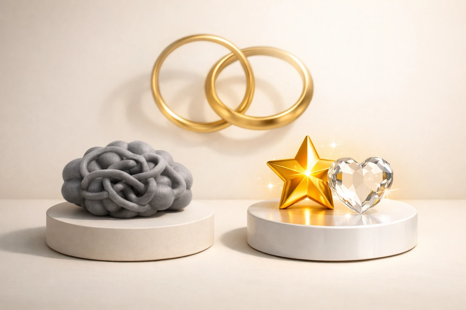 A symbolic illustration representing the transition from Missouri surrogacy myths for surrogates to clear facts.