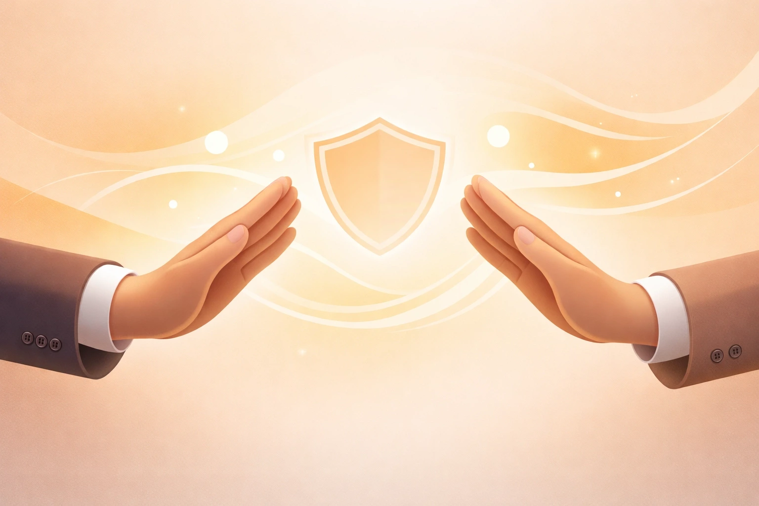 Illustration of partnership and legal protection symbolizing secure surrogacy agreements in Washington.