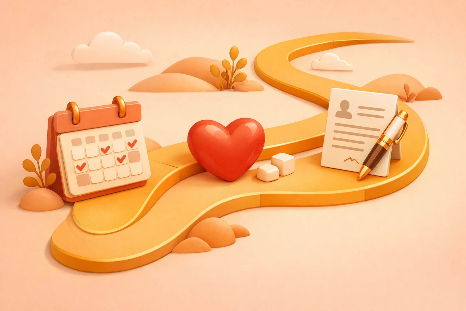 Graphic showing the structured stages and milestones of a Georgia surrogate compensation payment schedule.