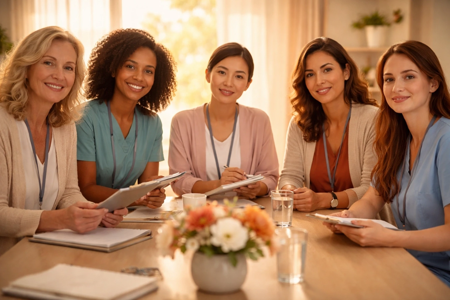 The Golden Surrogacy Care Team providing guidance and insurance advocacy for gestational surrogates in Michigan.