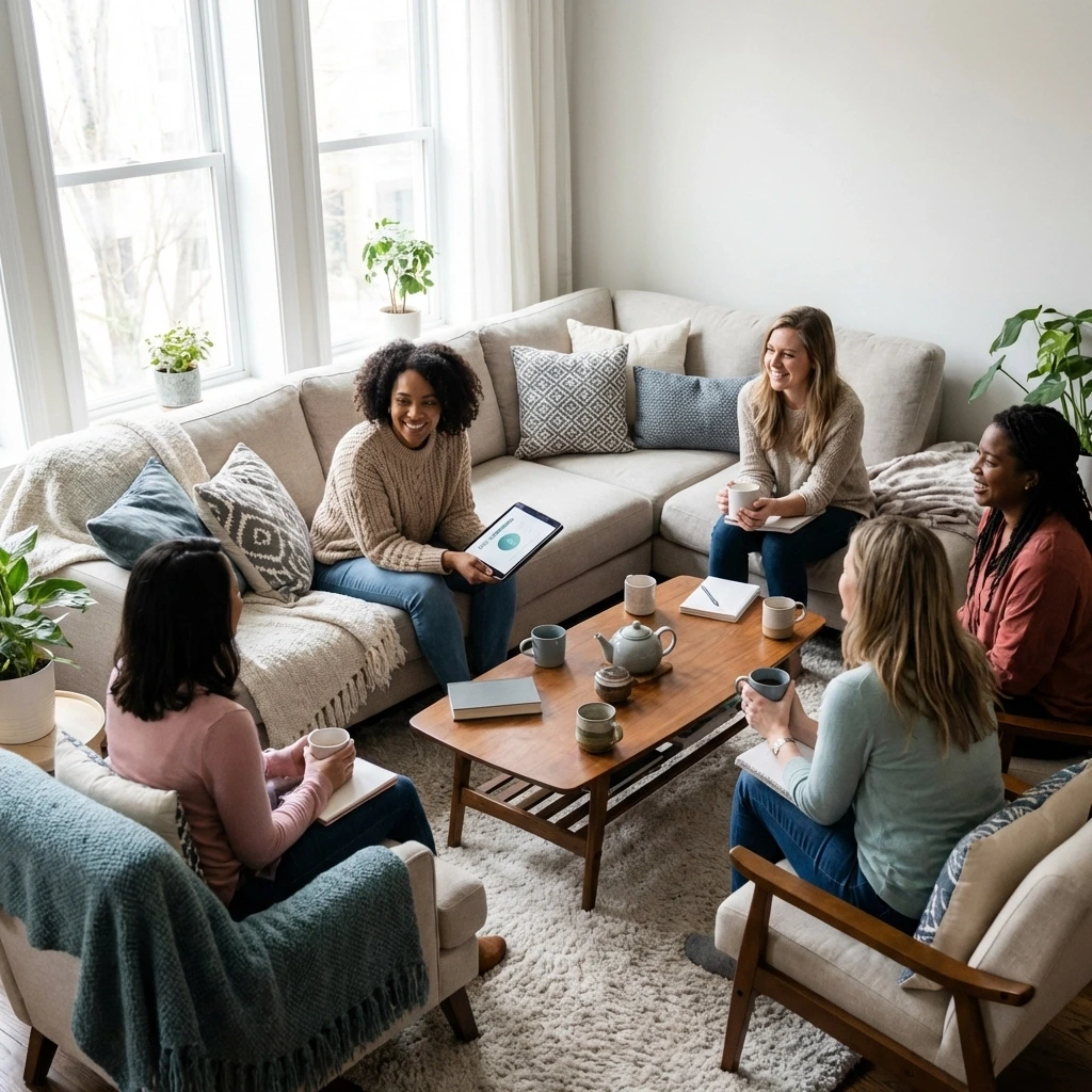 An illustration clarifying that gestational surrogates in Ohio have no genetic connection to the baby they carry.