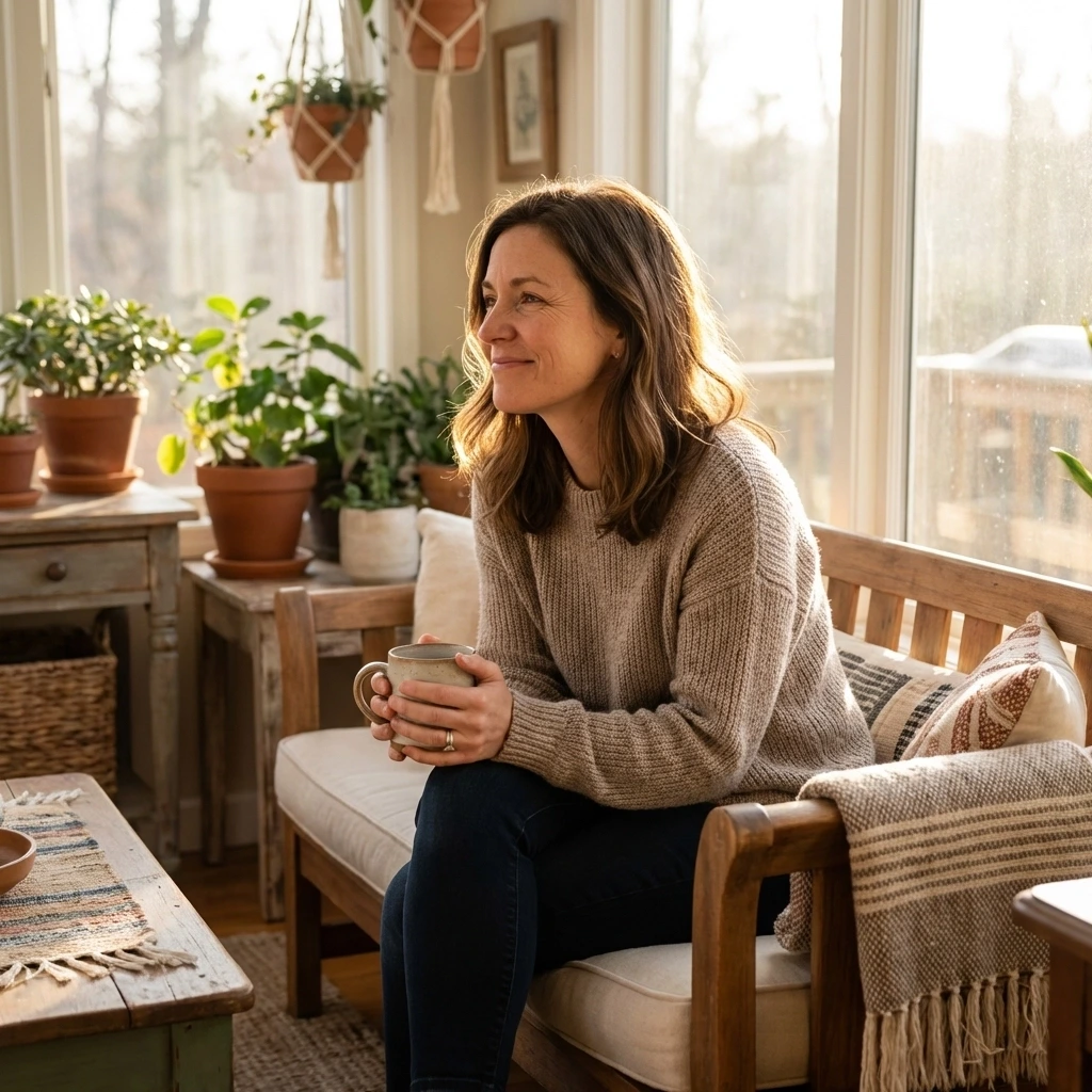 A visual representing the fulfilling and rewarding emotional journey experienced by many gestational surrogates.