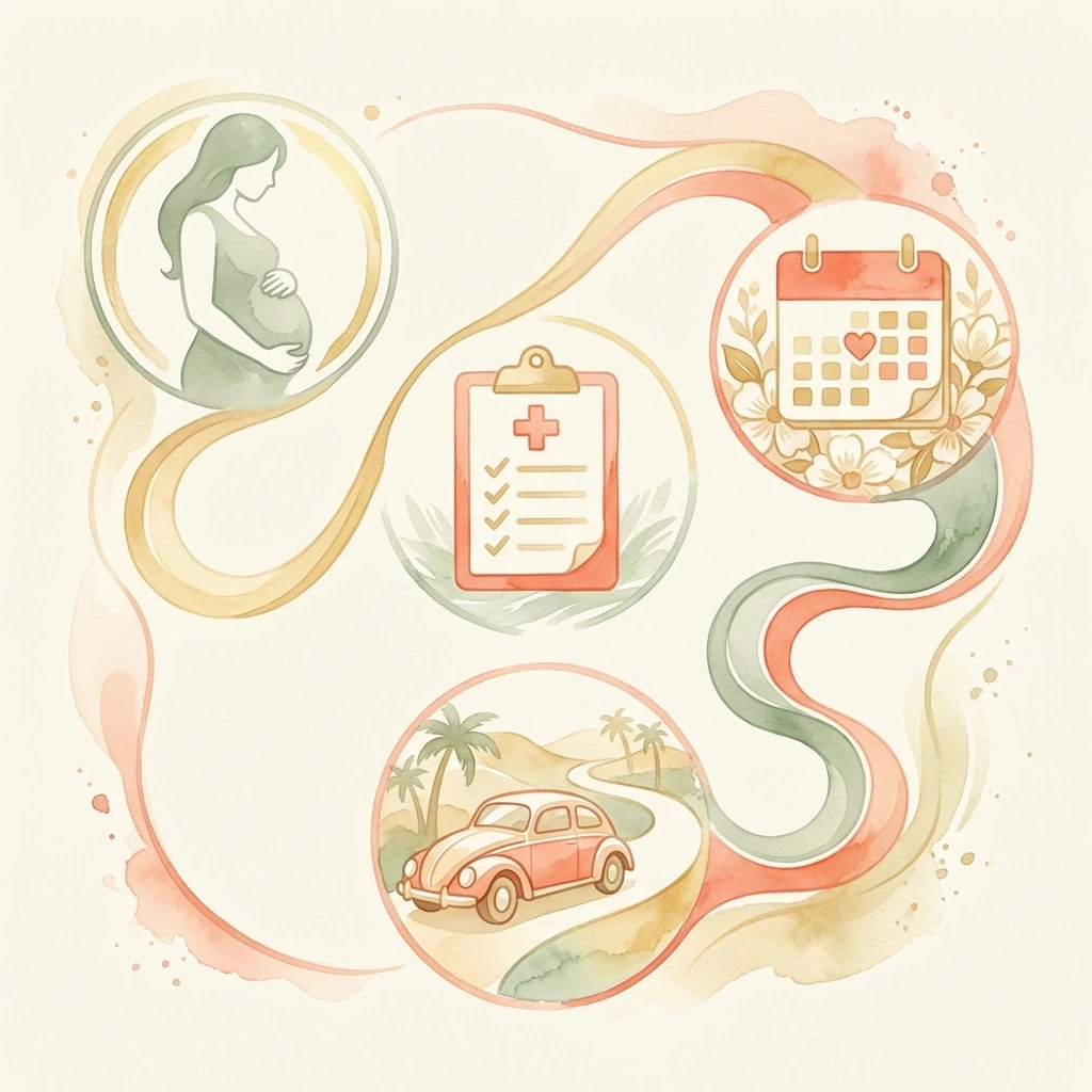 An infographic detailing the factors that affect California surrogate compensation, such as experience level, medical history, and location.