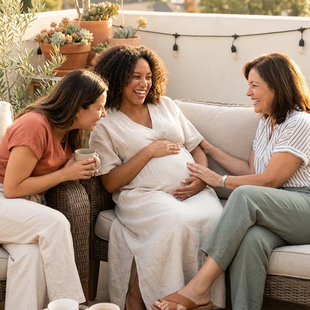 An illustration of the comprehensive screening and qualification process that ensures safety and success for California surrogates.