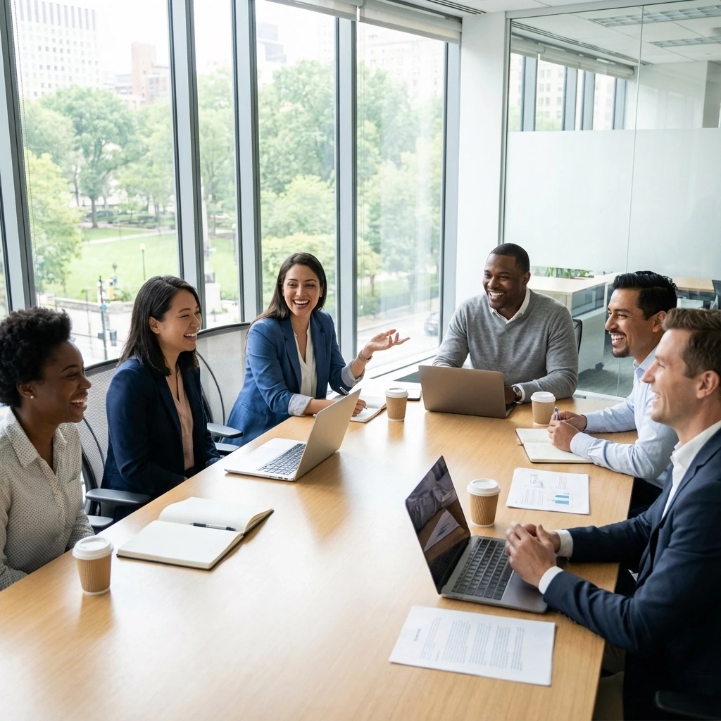 Intended parents thoughtfully reviewing their options to select a trusted, ethical surrogacy agency in Illinois that aligns with their values and family-building goals.