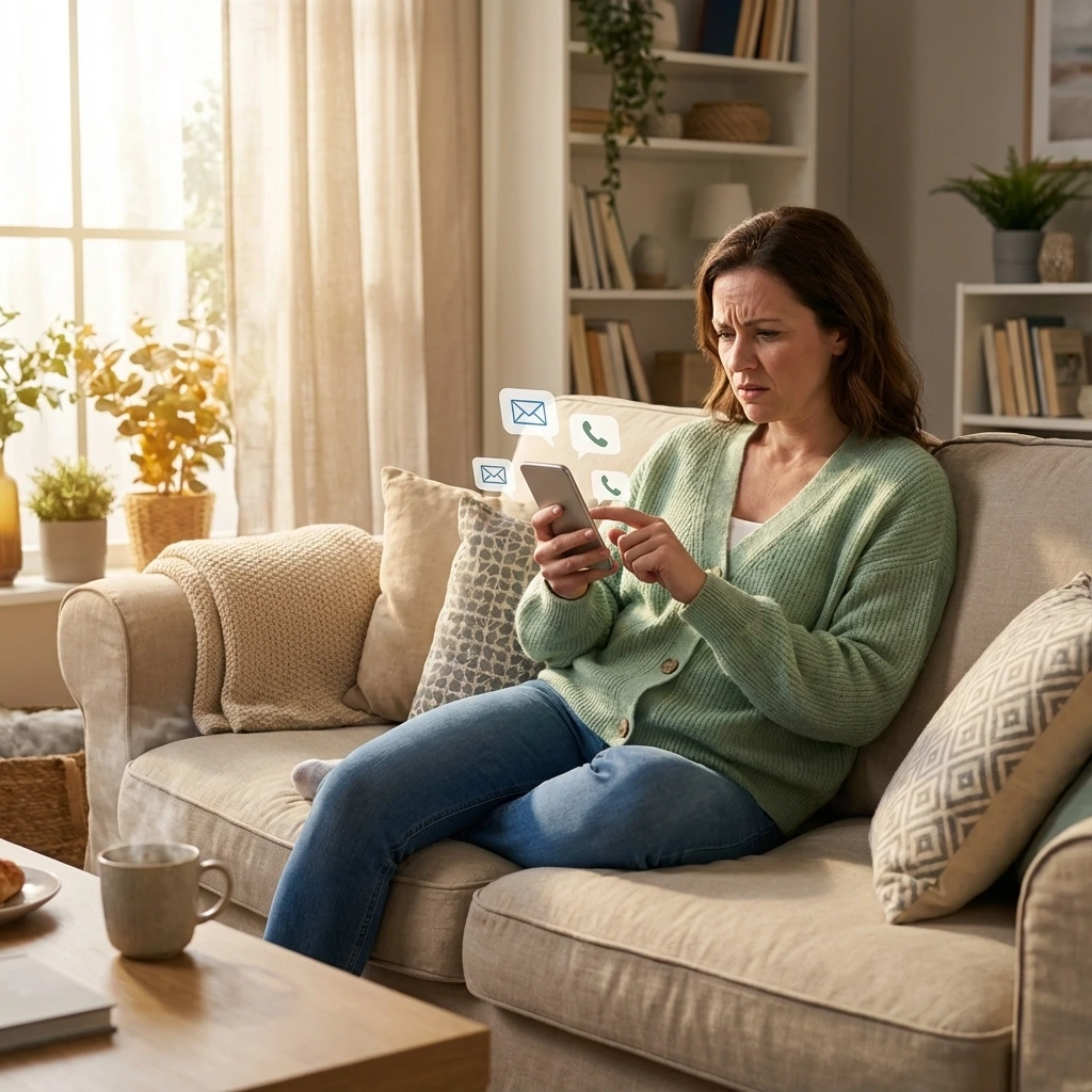 A visual highlighting the importance of verified reviews and a proven track record when choosing a reputable surrogacy agency in Illinois.