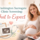 Washington surrogate clinic screening medical process for gestational surrogates