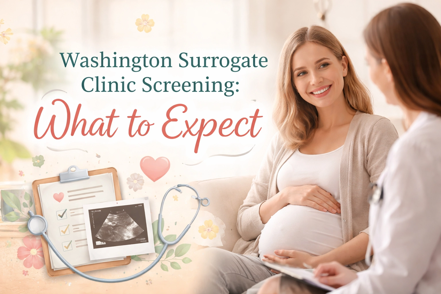 Washington surrogate clinic screening medical process for gestational surrogates