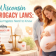 Wisconsin surrogacy laws overview outlining legal rights and requirements for gestational surrogates