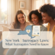 New York surrogacy laws overview outlining legal rights and requirements for gestational surrogates