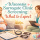 Wisconsin surrogate clinic screening medical process for gestational surrogates