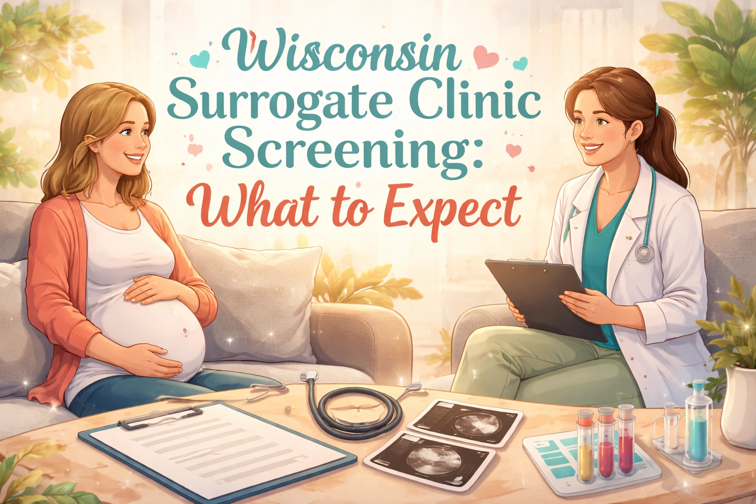 Wisconsin surrogate clinic screening medical process for gestational surrogates