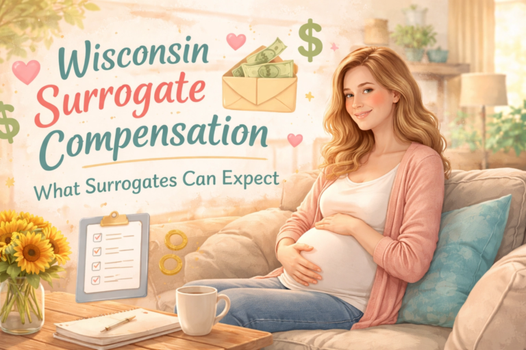 Wisconsin surrogate compensation overview explaining pay and benefits for gestational surrogates