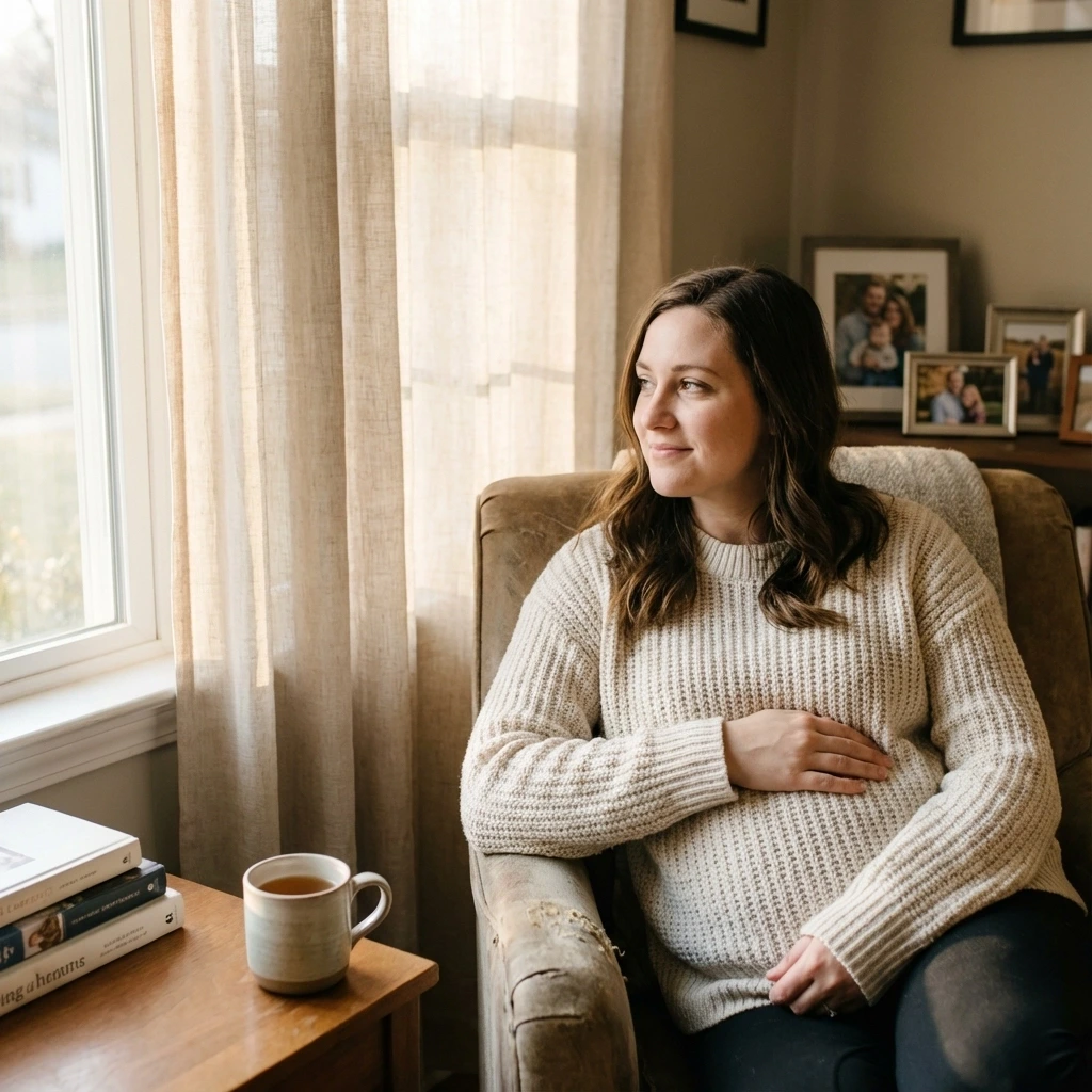 A prospective surrogate in Illinois reviewing her eligibility and readiness for the life-changing journey of gestational surrogacy.