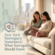New York surrogacy insurance overview explaining health insurance coverage and maternity benefits for gestational surrogates
