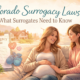 Colorado surrogacy laws overview outlining legal rights and requirements for gestational surrogates