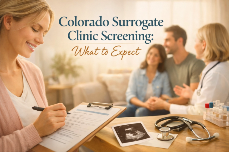 Colorado surrogate clinic screening medical process for gestational surrogates