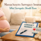Massachusetts surrogacy insurance overview explaining health insurance coverage for gestational surrogates