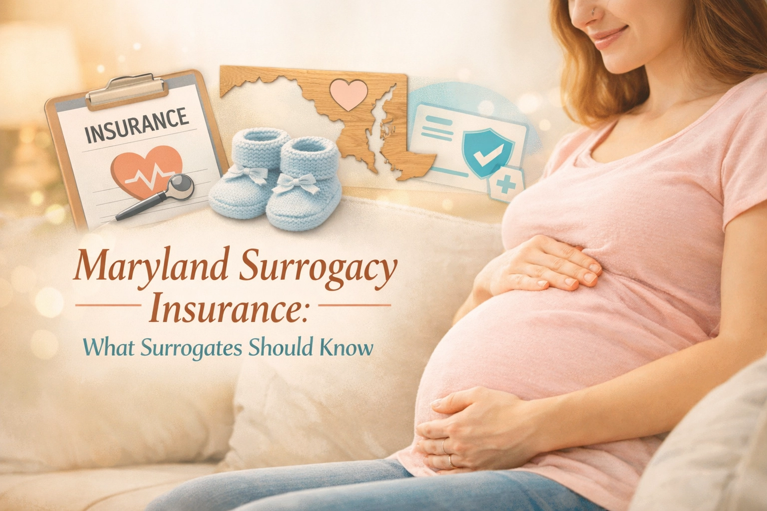Maryland surrogacy insurance overview explaining health coverage for gestational surrogates