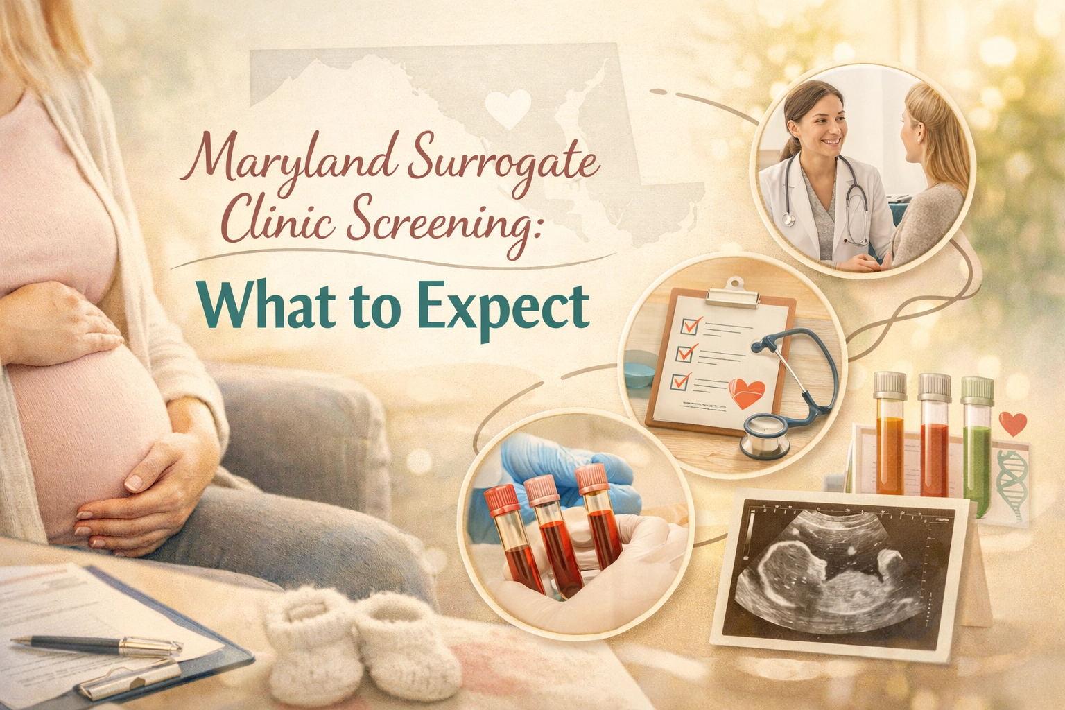 Maryland surrogate clinic screening medical process for gestational surrogates