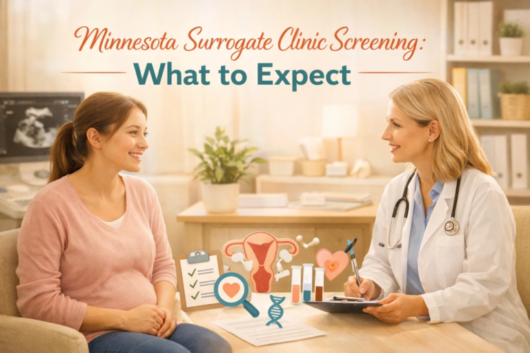 Minnesota surrogate clinic screening medical process for gestational surrogates