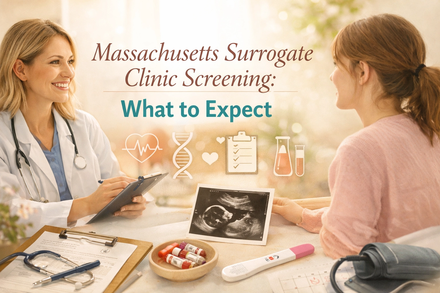 Massachusetts surrogate clinic screening medical process for gestational surrogates