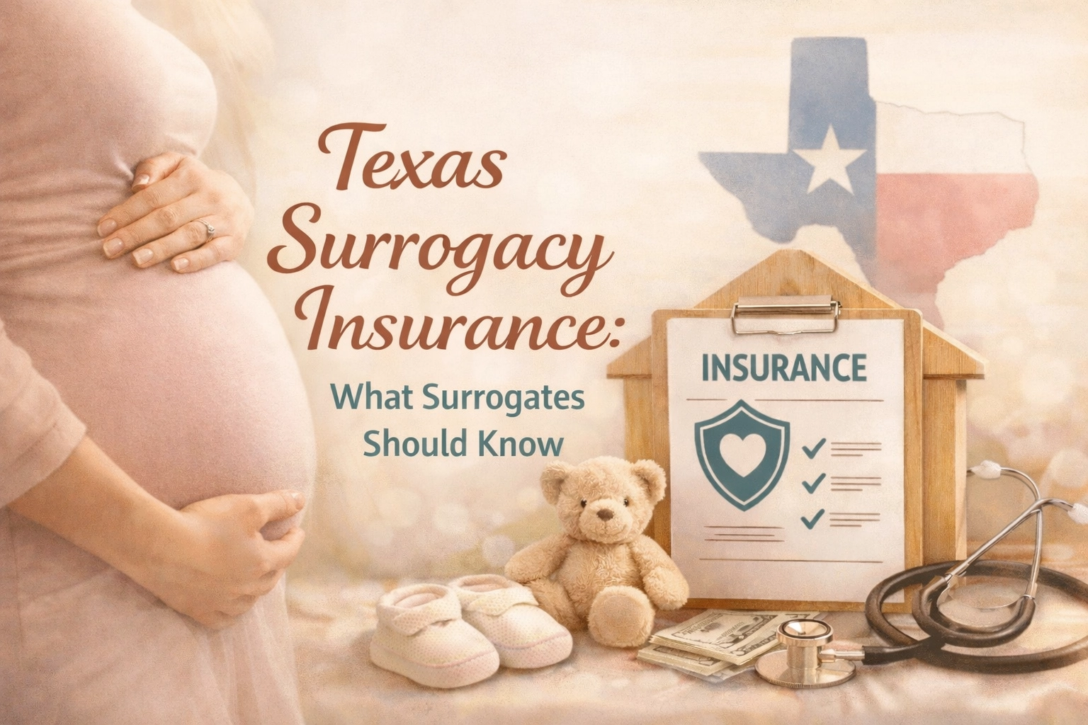 Texas surrogacy insurance overview explaining health insurance coverage for gestational surrogates