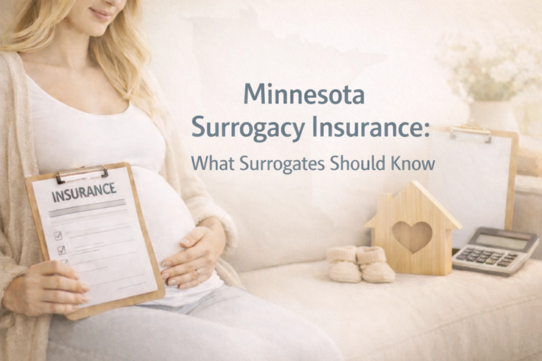 Minnesota surrogacy insurance overview explaining health insurance coverage for gestational surrogates