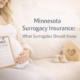 Minnesota surrogacy insurance overview explaining health insurance coverage for gestational surrogates