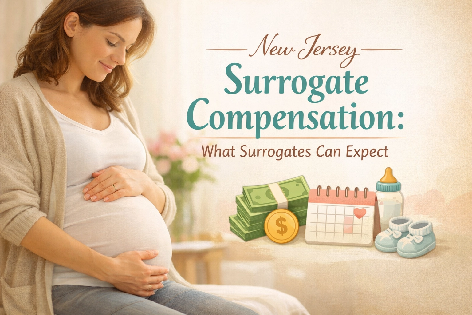 New Jersey surrogate compensation overview explaining pay and benefits for gestational surrogates