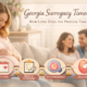 Georgia surrogacy timeline overview showing the stages and length of the surrogacy process