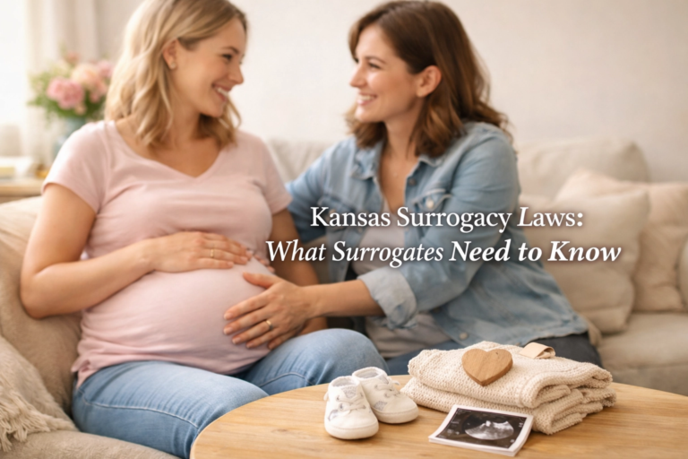 Kansas surrogacy laws overview outlining legal rights and requirements for gestational surrogates