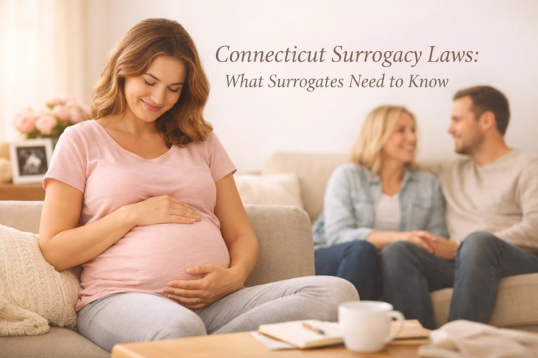 Connecticut surrogacy laws overview outlining legal rights and requirements for gestational surrogates