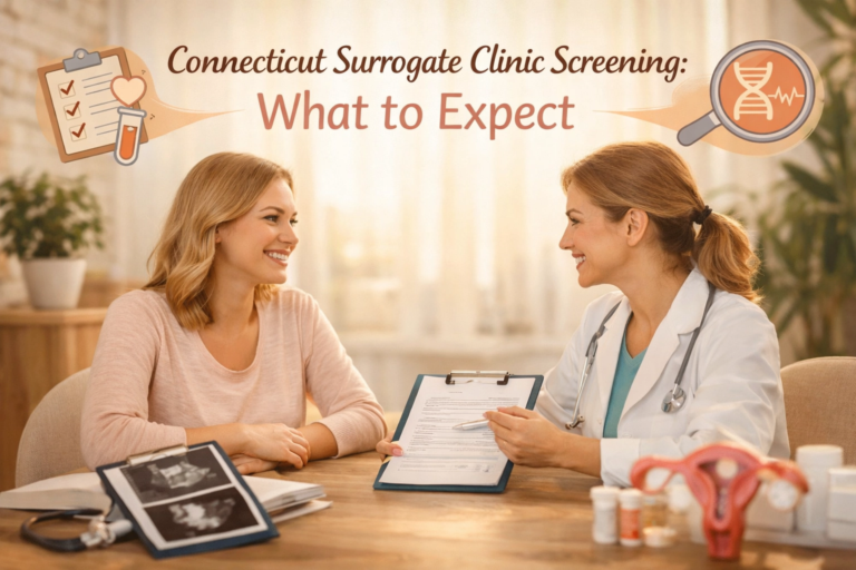 Connecticut surrogate clinic screening medical process for gestational surrogates