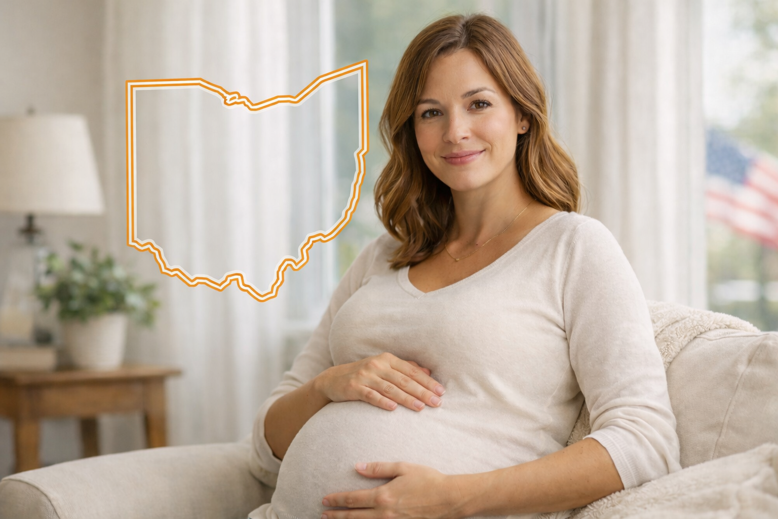 Become a Surrogate in Ohio Ohio surrogate support image for women exploring requirements, pay, and guidance with Golden Surrogacy.