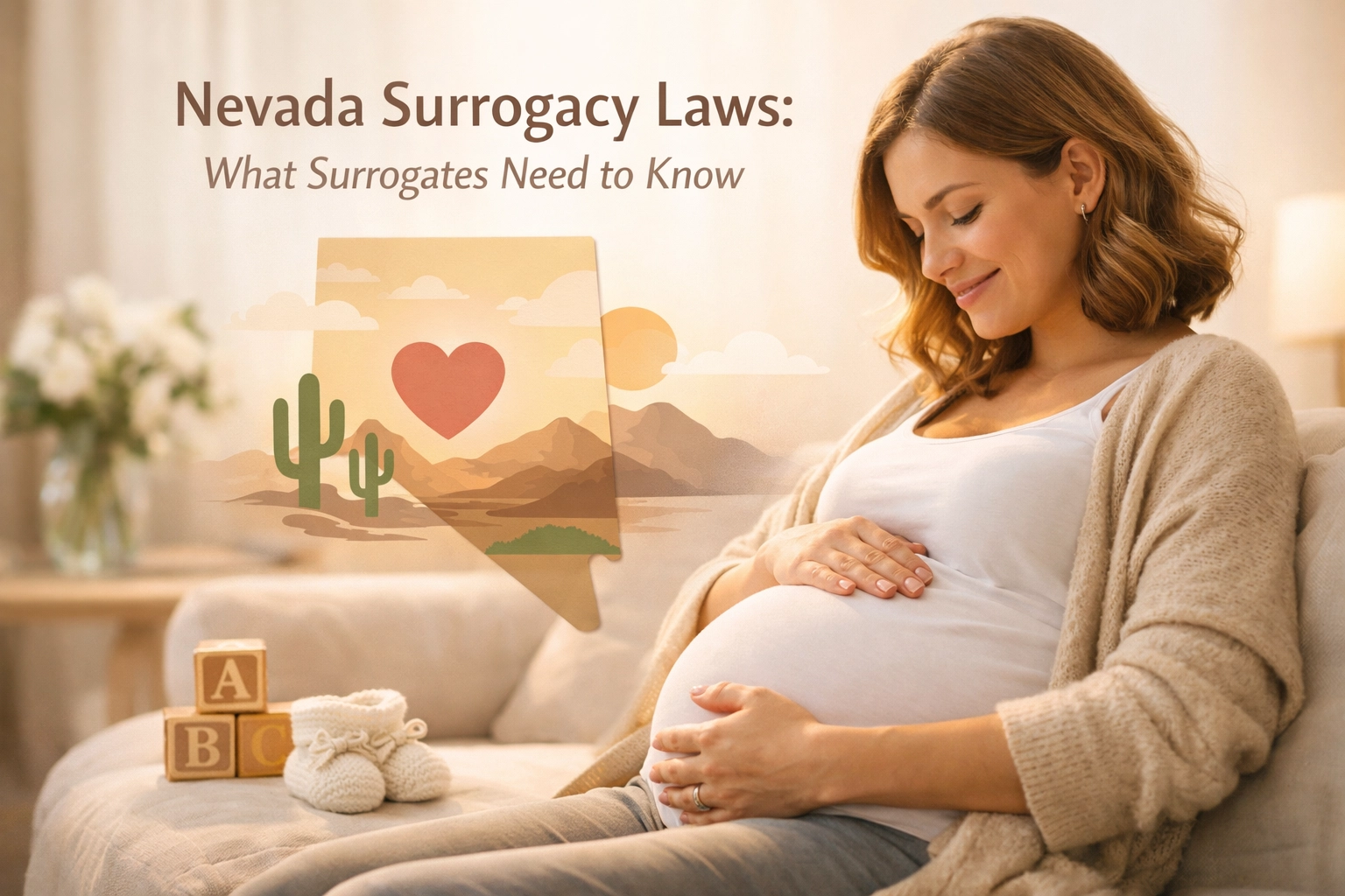 Nevada surrogacy laws overview outlining legal rights and requirements for gestational surrogates