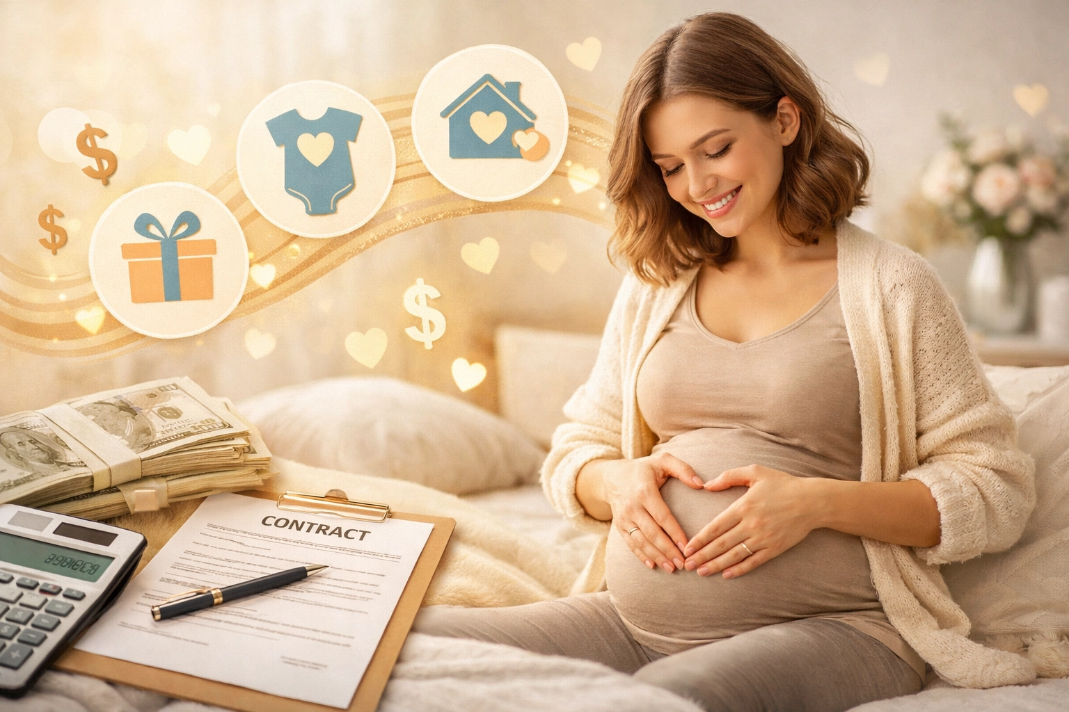 Georgia surrogate compensation overview explaining pay and benefits for gestational surrogates