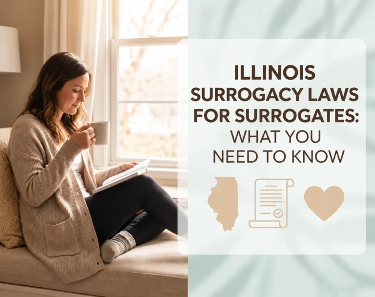 Illinois surrogacy laws overview outlining legal rights and requirements for gestational surrogates