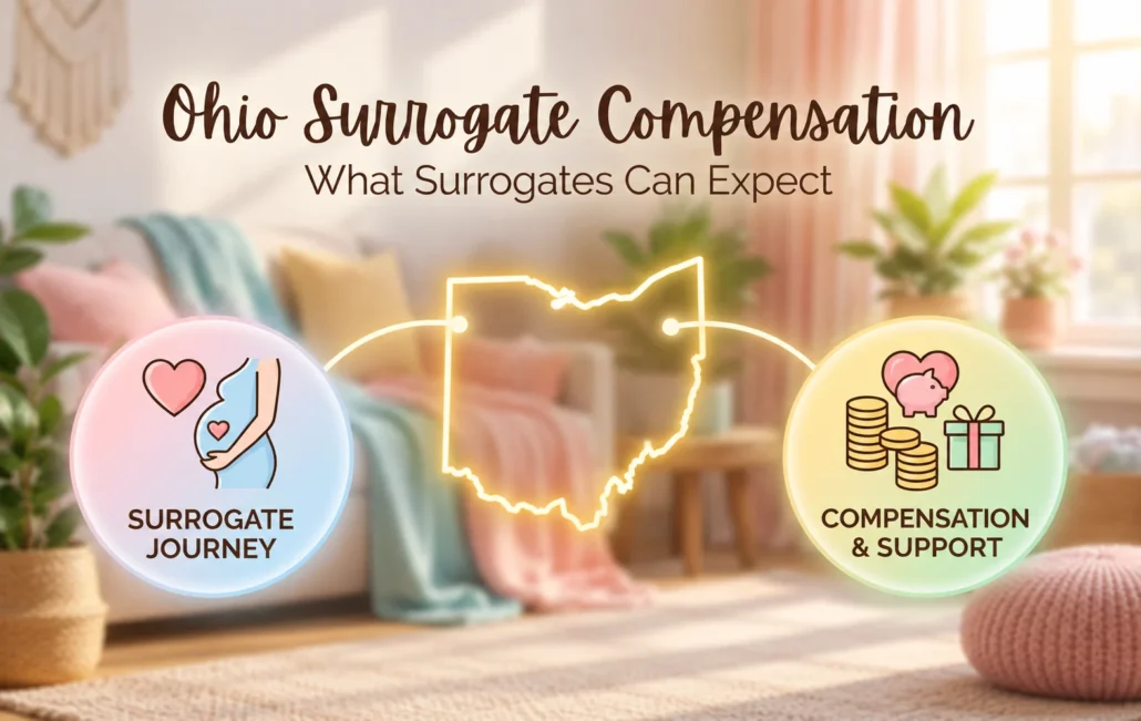 Ohio surrogate compensation overview explaining pay and benefits for gestational surrogates