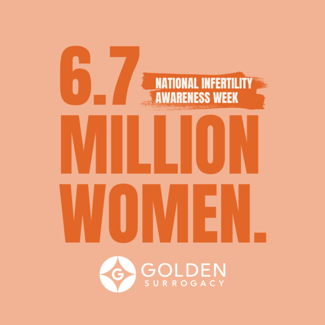 Approximately 6.7 million people each year in the US have trouble conceiving (asrm.org). If this number surprises you, get ready for more...⁠
⁠
This week is #NationalInfertilityAwarenessWeek2025 and we will be sharing facts, tips, and information about infertility. Our goal is to raise awareness, educate, and start having open discussions about our experiences.⁠
⁠
Infertility is not something to be ashamed of. Let's spend this week unlearning and listening so we can be the best allies for those in our life who have an infertility diagnosis.⁠
⁠
What would you like to see us discuss this week? Comment below!⁠
⁠
#NIAW #NIAW2025 #InfertilityAwareness #InfertilityAwarenessWeek #infertility #GoldenSurrogacy #EveryoneDeservesAFamily #becomeasurrogate #surrogacy #surrogate #GoldenSurrogate #surrogacystory #surrogacyjourney #surrogatefamily #surrogacyrocks #gestationalsurrogacy #proudsurrogate #surrogacyagency #intendedparents #family #fertility #lgbtq #lgbt