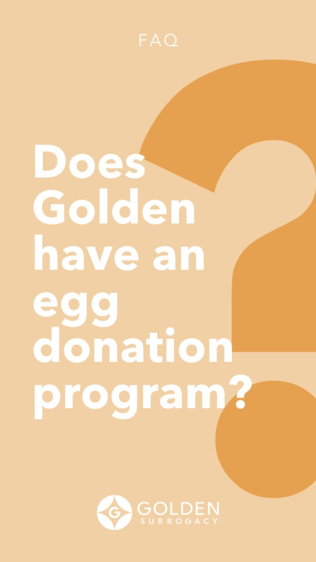No, we don't do egg donation. And that's a GOOD thing!⁠
⁠
Let me tell you why…⁠
⁠
We feel Intended Parents should not be limited to what the data base is at one agency.⁠
⁠
After all, this is who you will be combining half your DNA with!⁠
⁠
We recommend you look at your clinic's in-house egg donation program (if they have one). Those candidates are often times pre-screened and approved by your physician.⁠
⁠
OR go to a specialty agency. This way you have unlimited options and you will be able to find exactly what you are looking for.⁠
⁠
You deserve nothing less than the best when you are creating the child and family that you envision.⁠
⁠
#GoldenSurrogacy #EveryoneDeservesAFamily #becomeasurrogate #surrogacy #surrogate #GoldenSurrogate #surrogacystory #surrogacyjourney #surrogatefamily #surrogacyrocks #gestationalsurrogacy #proudsurrogate #surrogacyagency #intendedparents #family #fertility #lgbtq #lgbt
