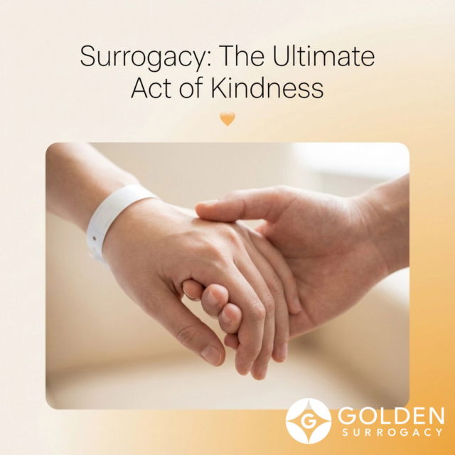 Sometimes the kindest things happen in the quietest moments, when someone sees the chance to lift up another family. On Random Acts of Kindness Day, we're honoring every Surrogate who chooses to help Intended Parents grow their family. Surrogacy is compassion in action: a gift that truly changes lives.

Our team understands firsthand how meaningful these journeys are. We guide you with empathy, clarity, and expertise every step of the way, bringing Intended Parents and Surrogates together for one ultimate act of kindness.

Here's what to keep in mind:
➡️ Every surrogacy journey is built on trust and support
➡️ Transparent, compassionate care for all
➡️ We handle every detail so you can focus on what matters most

Curious about surrogacy or how you can take part? Reach out today: everyone deserves a family.

#GoldenSurrogacy #RandomActsOfKindnessDay #SurrogacyJourney #FamilyBuilding #IVF