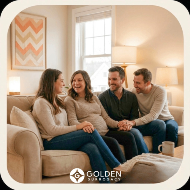 Finding the right Surrogate-Intended Parent match can feel overwhelming, but you’re not alone and there’s a proven path to success. At Golden Surrogacy, our team founded by former Intended Parents guides you with empathy, clarity, and expertise every step of the way.

Here’s what to keep in mind

🧡 Open, honest conversations about goals and boundaries ensure mutual understanding.
🧡 Ethics matter, and we exceed ASRM guidelines for safety and transparency.
🧡 We support Intended Parents of all backgrounds, both LGBTQ+ and hetero, so every family feels welcome.
🧡 We’re proud of our 99% match rate and 90%+ Surrogate satisfaction!

We handle these details so you can focus on what matters most: building your family. Questions about the surrogacy journey? Drop them below or DM us. Everyone Deserves a Family.

#GoldenSurrogacy #SurrogacyJourney #FamilyBuilding #Surrogates #IntendedParents